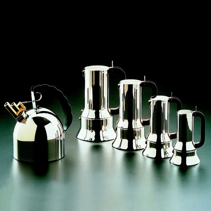 Timeless espresso pot design by Richard Sapper