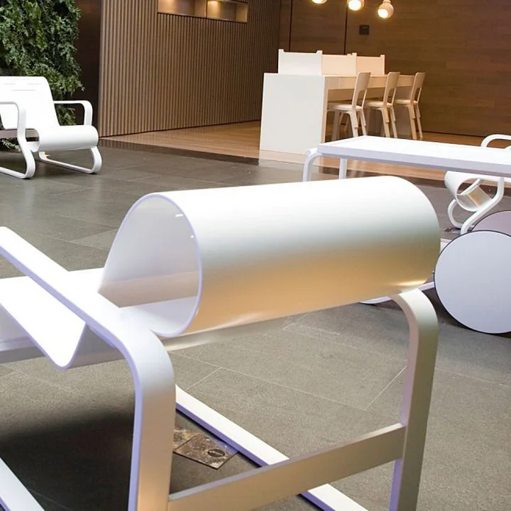 Artek interior furniture in white