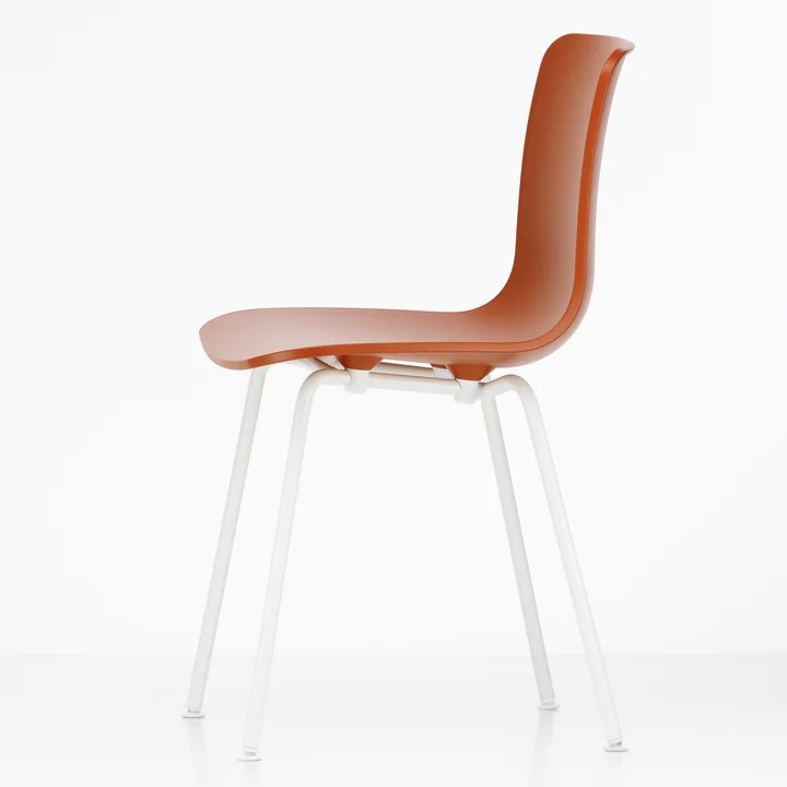 Hal Tube Chair from Vitra in red / white