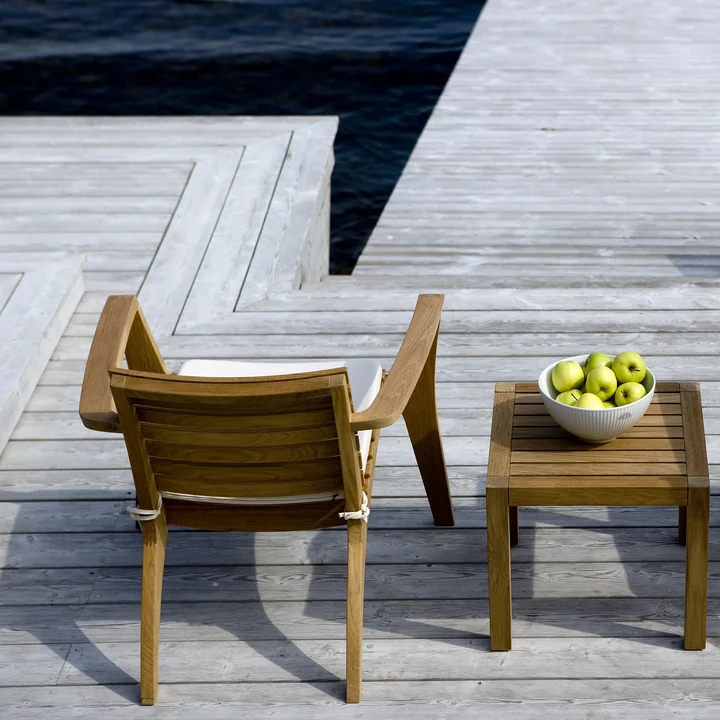 The Regatta Lounge Chair - back view