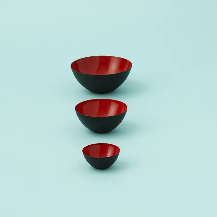 The Krenit Bowls from Normann Copenhagen in red