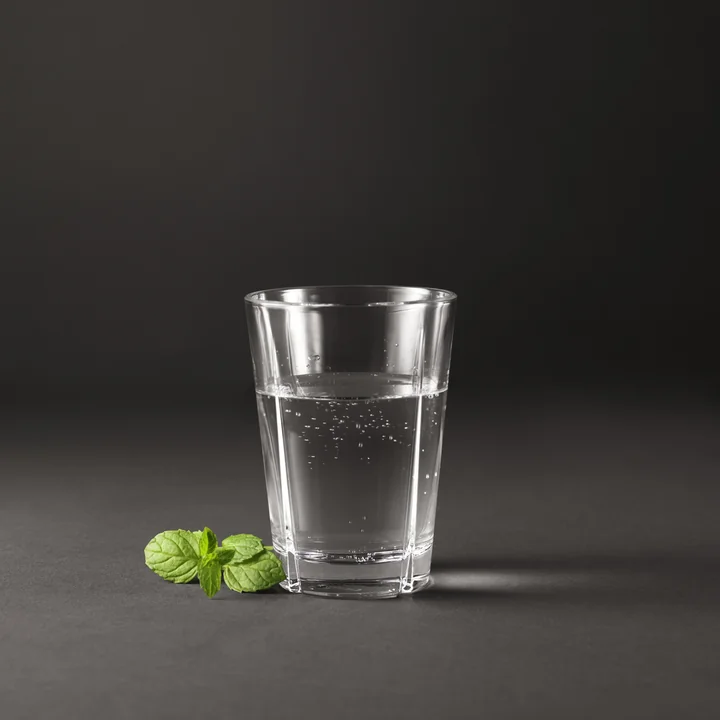 Minimalist water glass