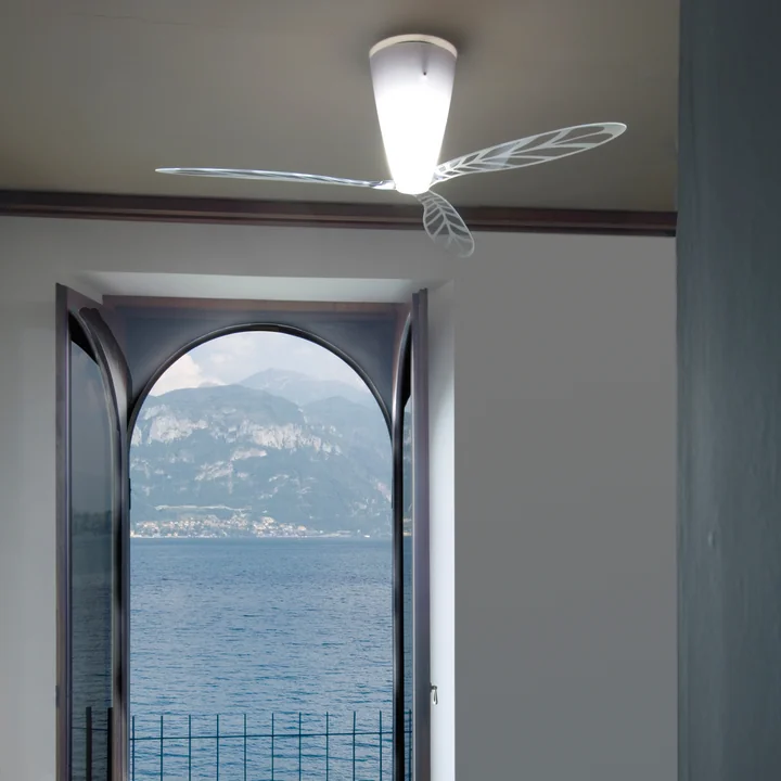 Blow Fan / Ceiling light from Luceplan
