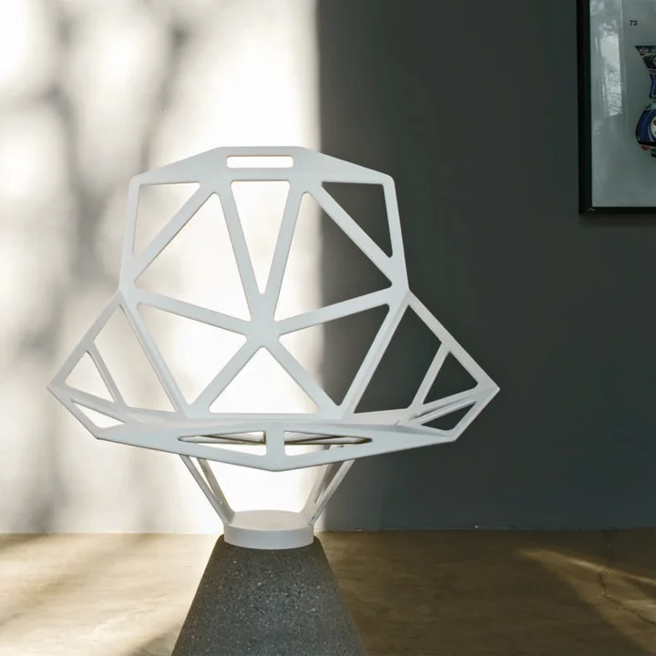 Magis - Chair One with concrete base