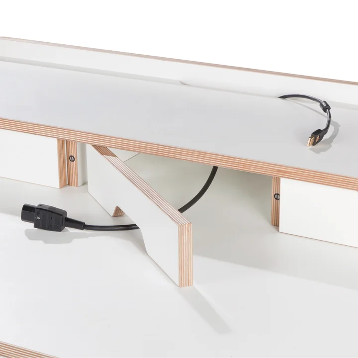 Müller Small Living - Plane Desk, white