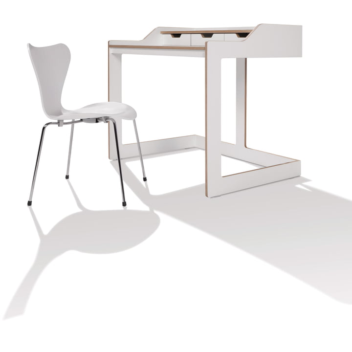 Müller Small Living - Plane Desk, white