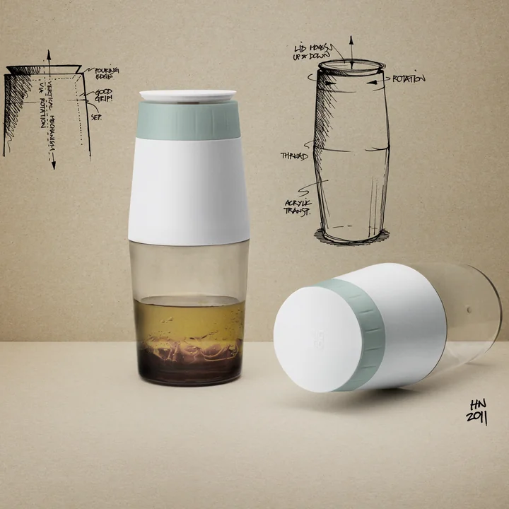 The Dressing Shaker from Rig-Tig by Stelton creates new taste experiences