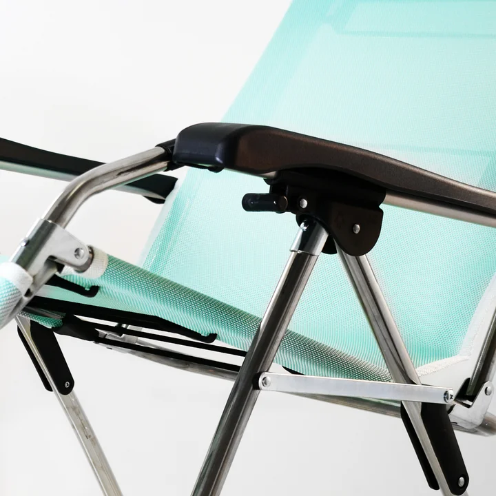 Amida Aluminium recliner from Fiam