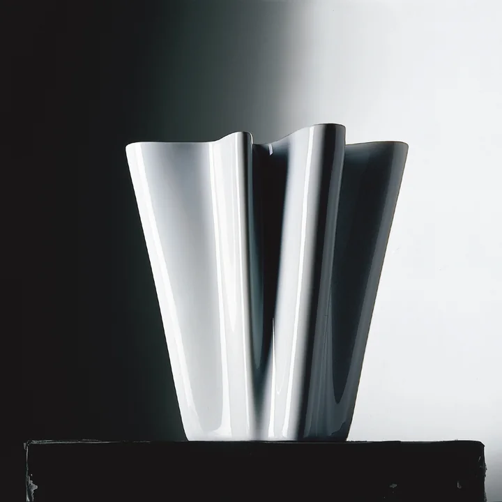 Flux vase by Rosenthal in white