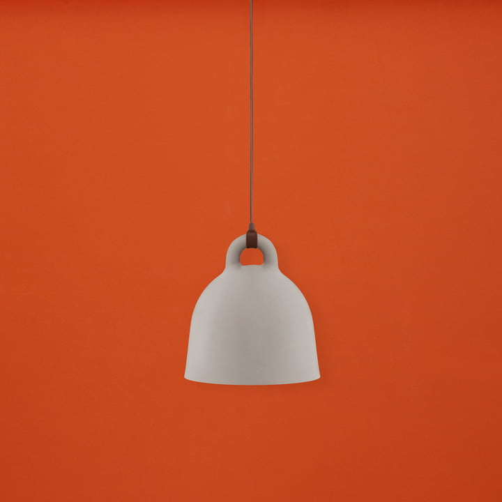 Bell pendant lamp by Normann Copenhagen in sand