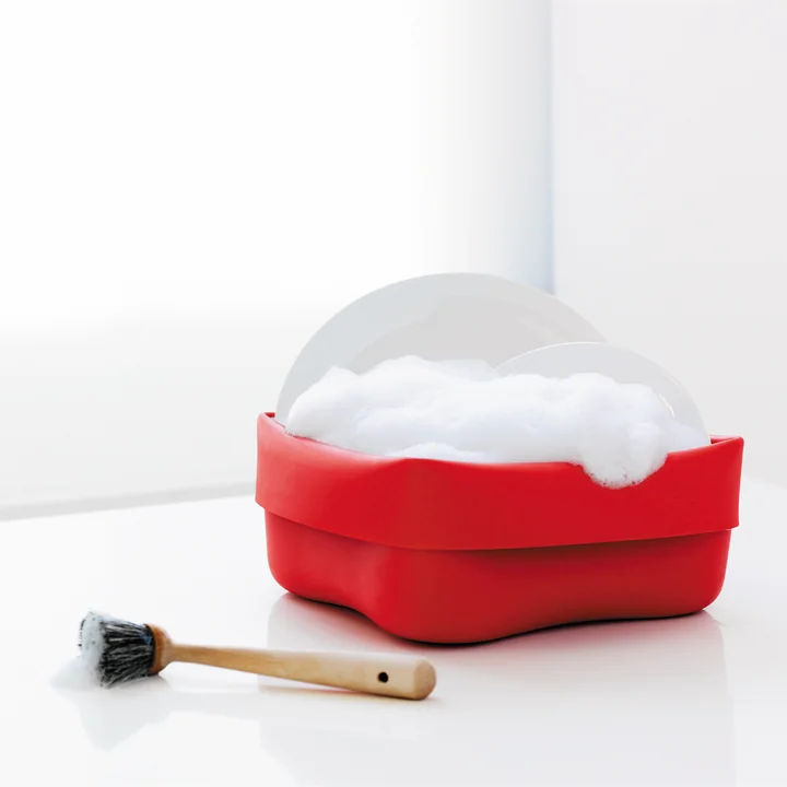 Normann Copenhagen - Washing up bowl , red - ambience