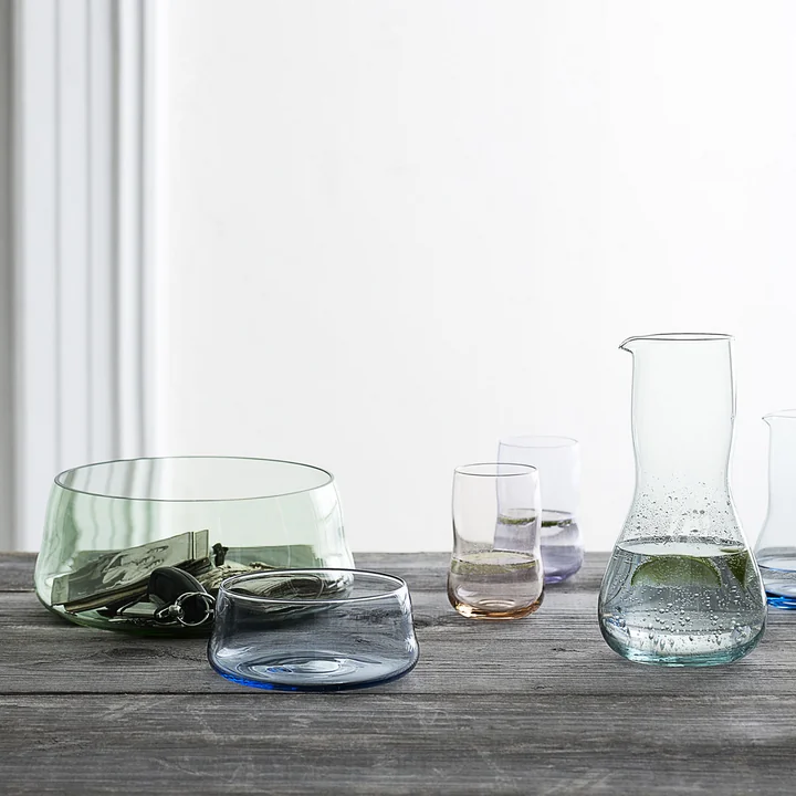 Future drinking glasses and carafe