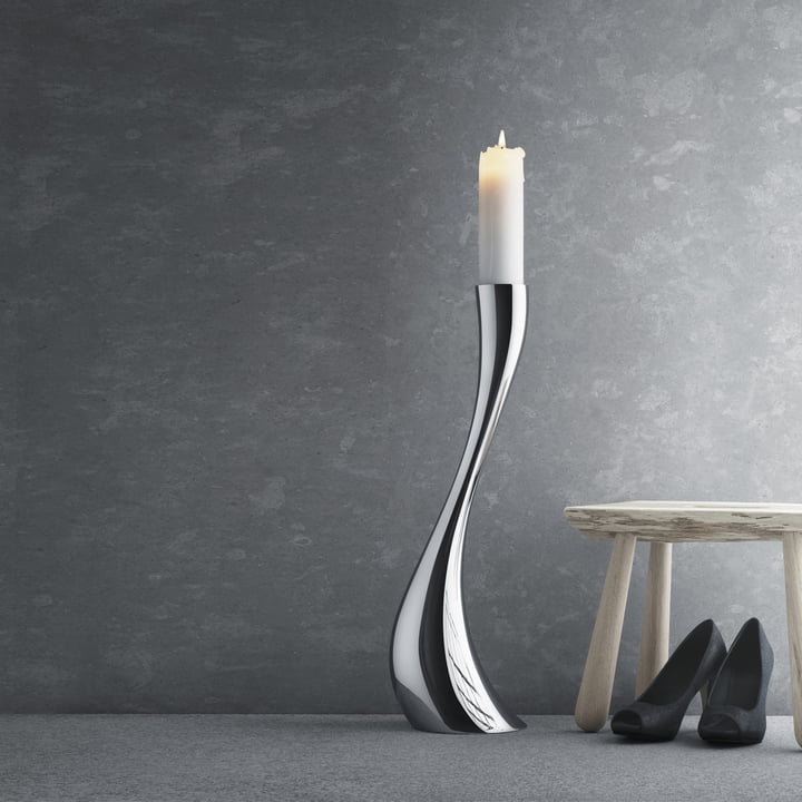 Georg Jensen - Cobra Candleholder, 60cm