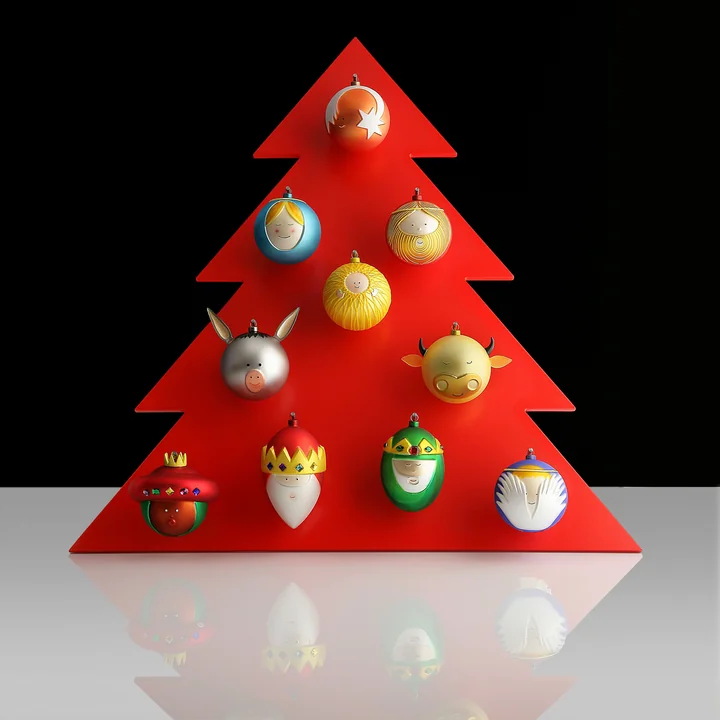 Christmas tree baubles from A di Alessi