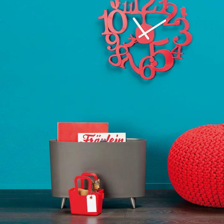 Koziol - Milano magazine stack, brown