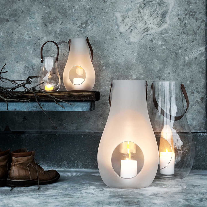 Design with light Lantern by Holmegaard