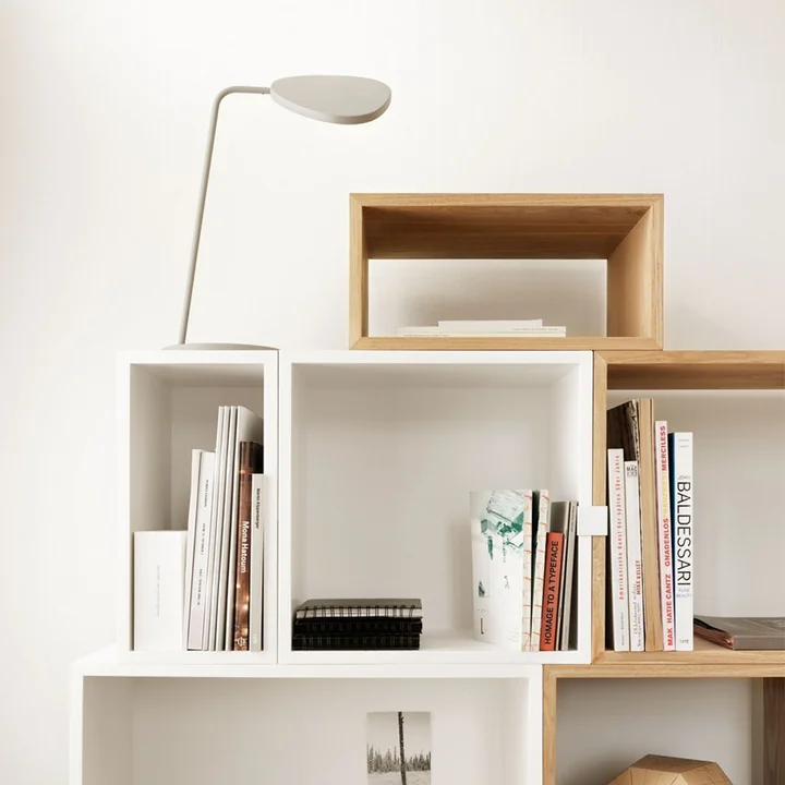 Leaf OLED table lamp from Muuto in white