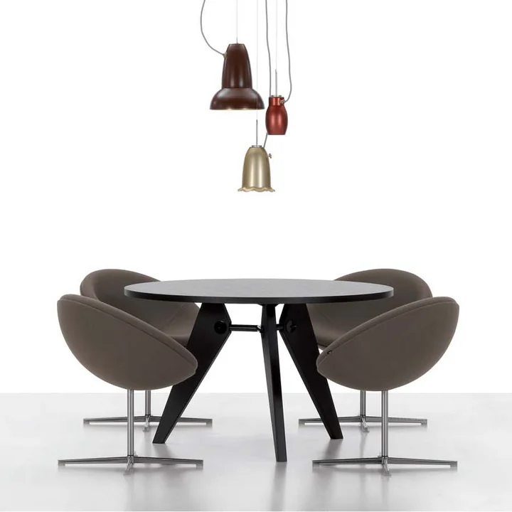 Vitra - Guéridon dining table, dark oak - Showroom