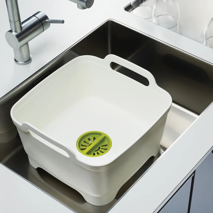 Joseph Joseph - Wash&Drain, white