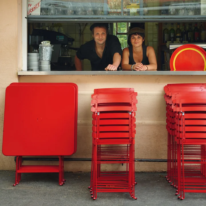 Bistro Folding chair with charm