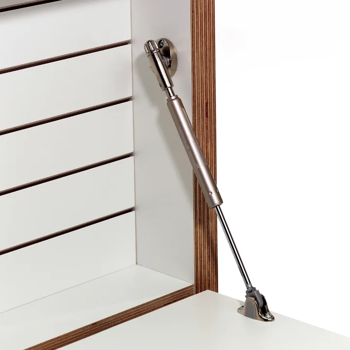 Müller Small Living - Flatbox, white - details, gas pressure