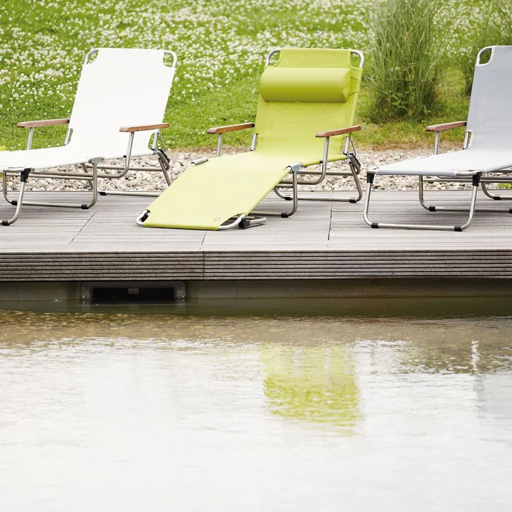 Tripod couch Amigo with armrest from Fiam