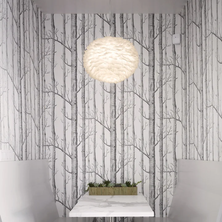 Eos white lampshade from Umage