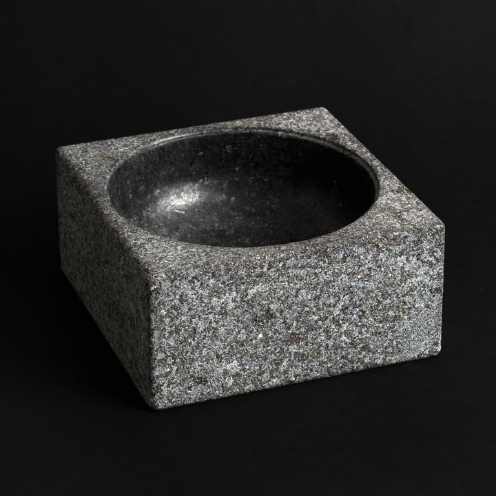 The PK-Bowl granite bowl from ArchitectMade is multifunctional