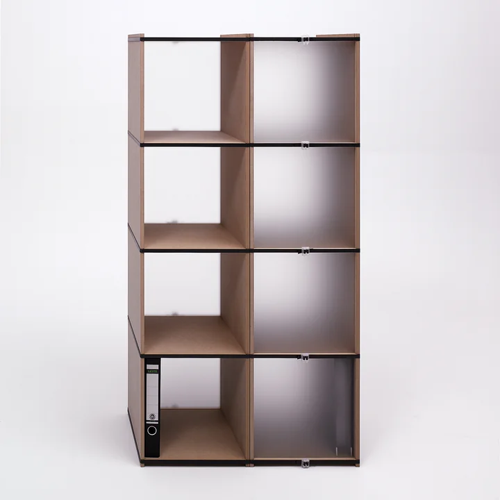 Aktenpack4x2 by Tojo in natural