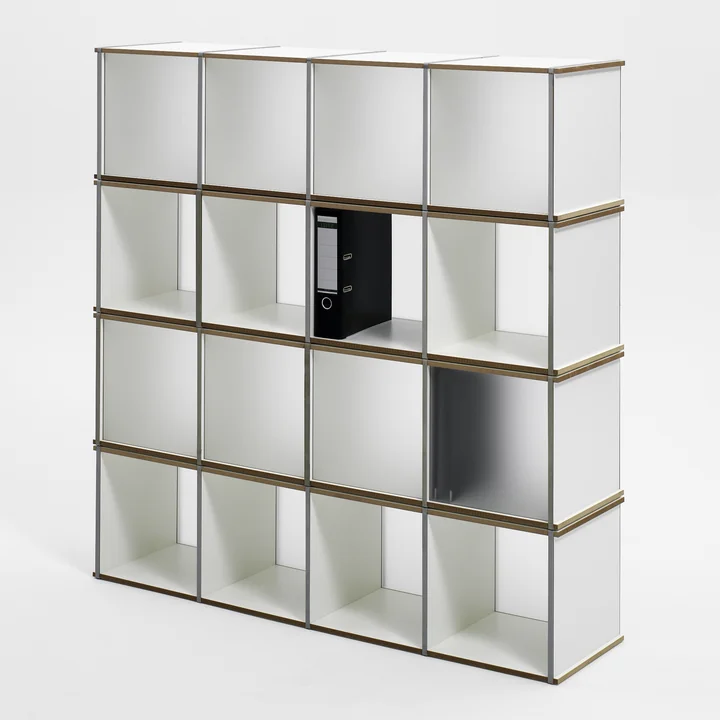 Aktenpack 4x4 by Tojo in white