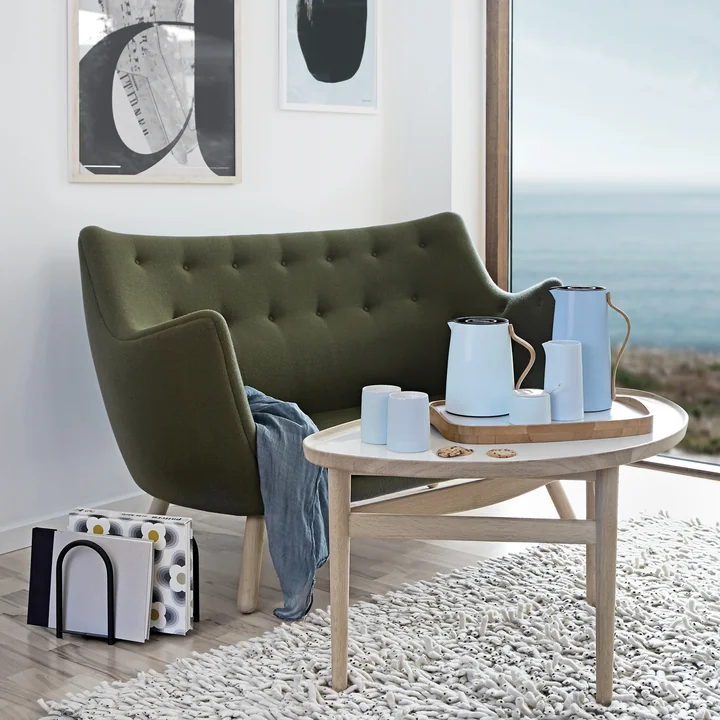 Emma Collection from Stelton on the coffee table