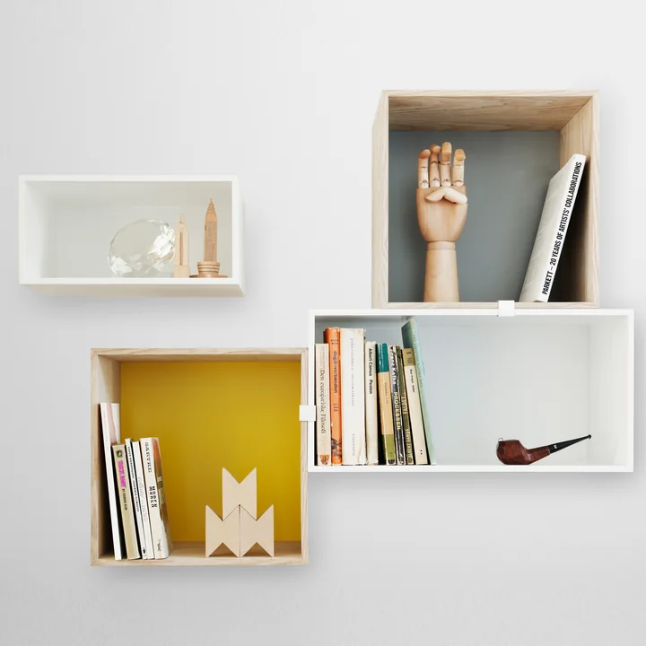 Mini Stacked Shelving system from Muuto