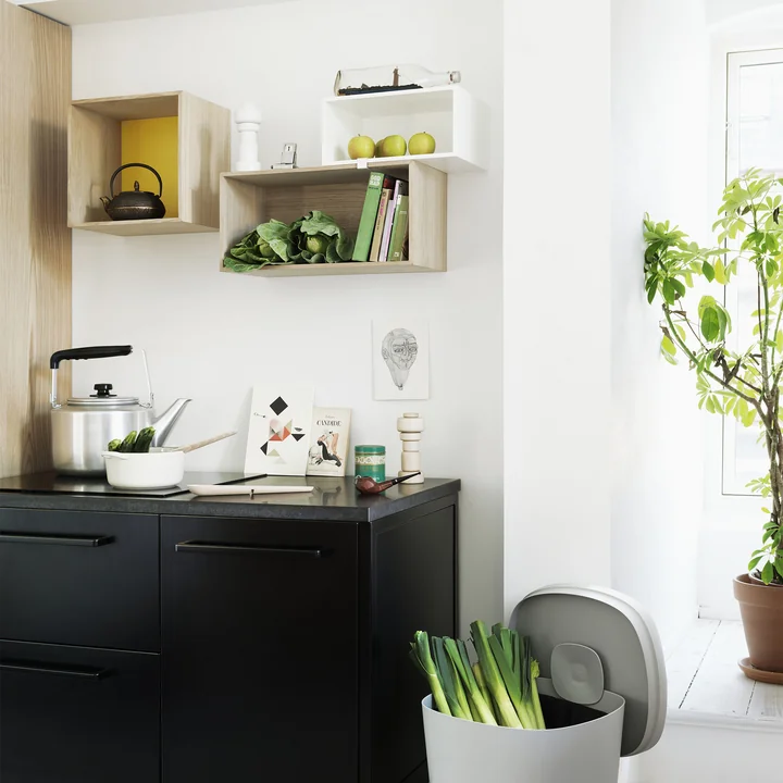 Muuto - Mini Stacked Shelving system, ambience picture kitchen