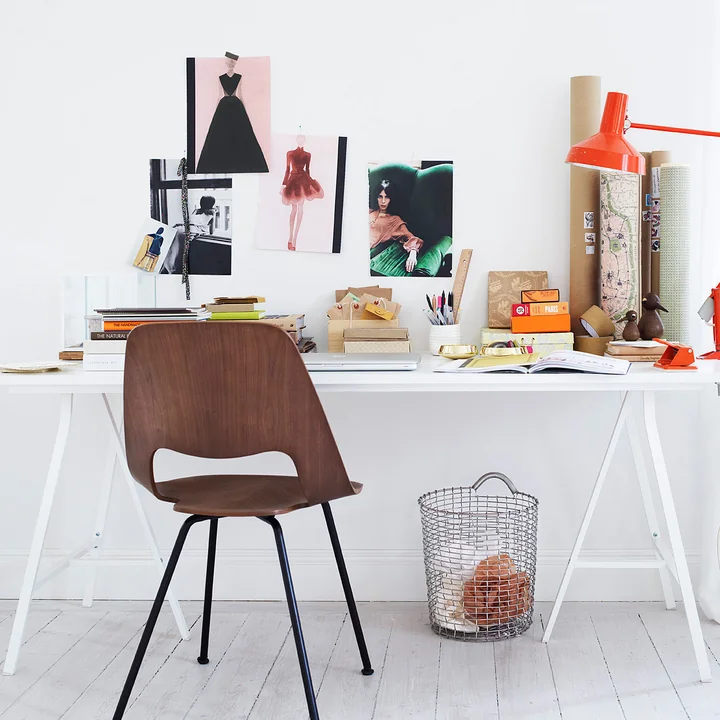 Korbo - Bin 18 Ambience, desk, white