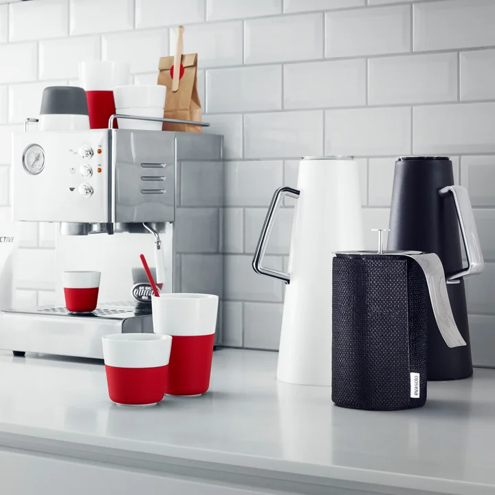 Caffé latte cup and the espresso cup from Eva Solo