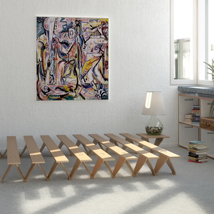 lieg modular bed system from Tojo