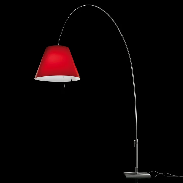 Luceplan - Lady Costanza Floor Lamp, red