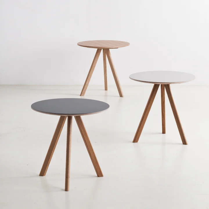 The Copenhague CPH20 side table from HAY in its various versions