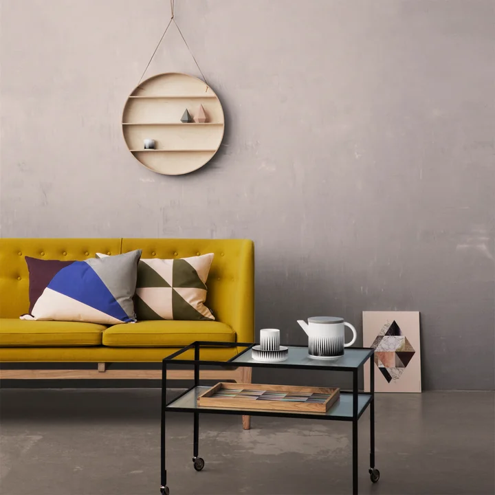 Ferm Living - The Round Dorm, hanging shelf