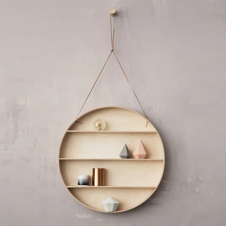 Ferm Living - The Round Dorm, hanging shelf