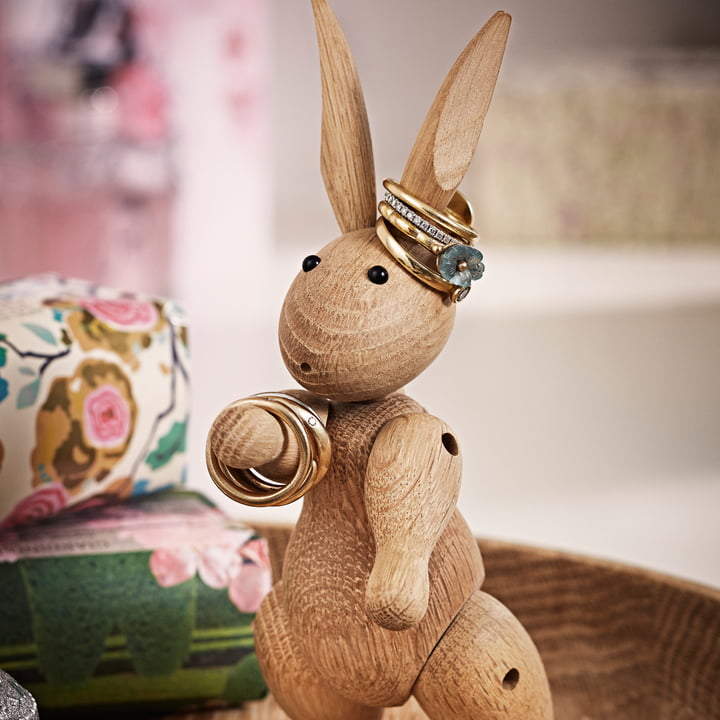 Kay Bojesen Denmark - Wooden Rabbit - Jewellery