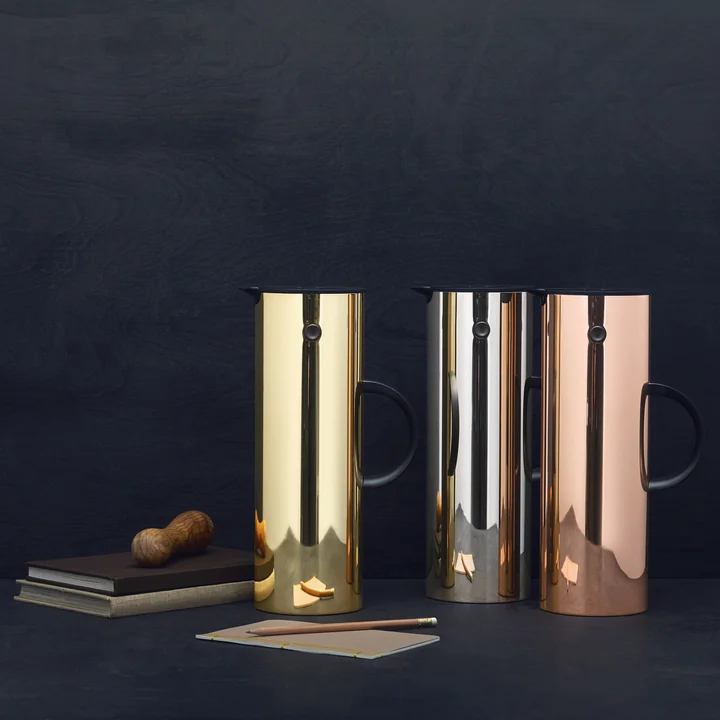 Stelton - Vacuum jug EM 77, 1 l - Metal