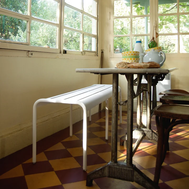 Luxembourg Bench without backrest from Fermob