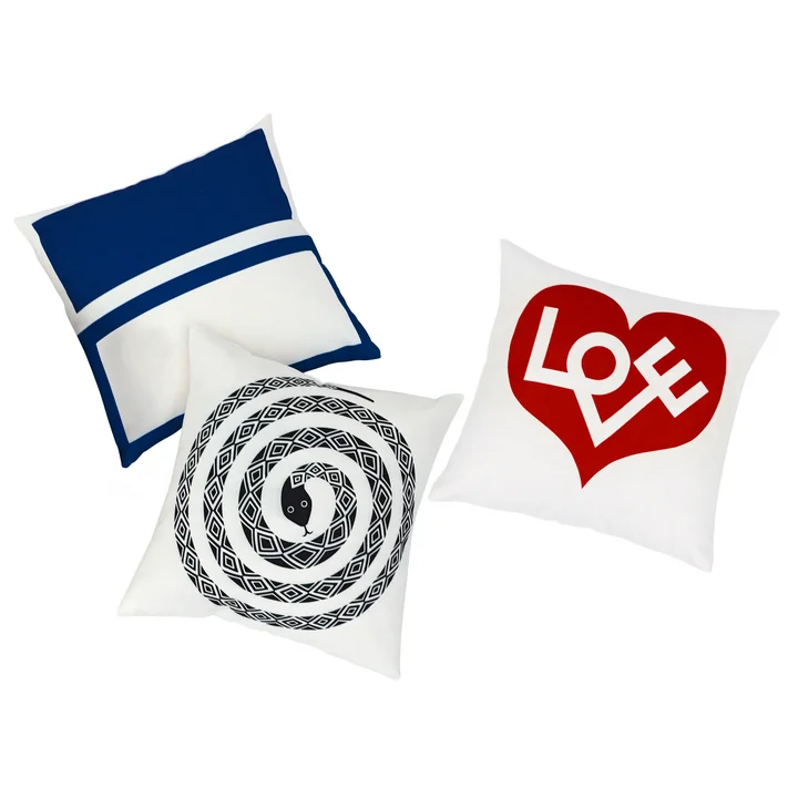 Vitra - Graphic Print Pillows, 40 x 40