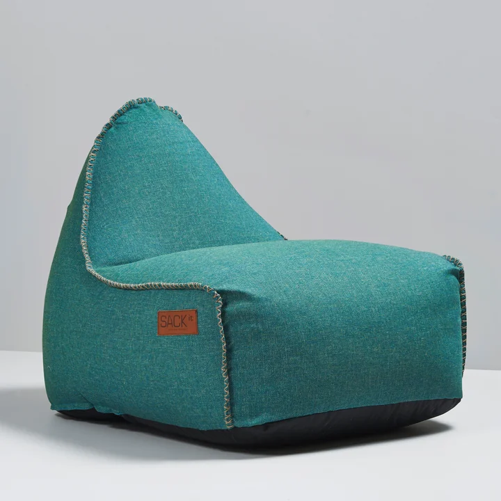 Sack it - Retro it Outdoor Beanbag, petrol