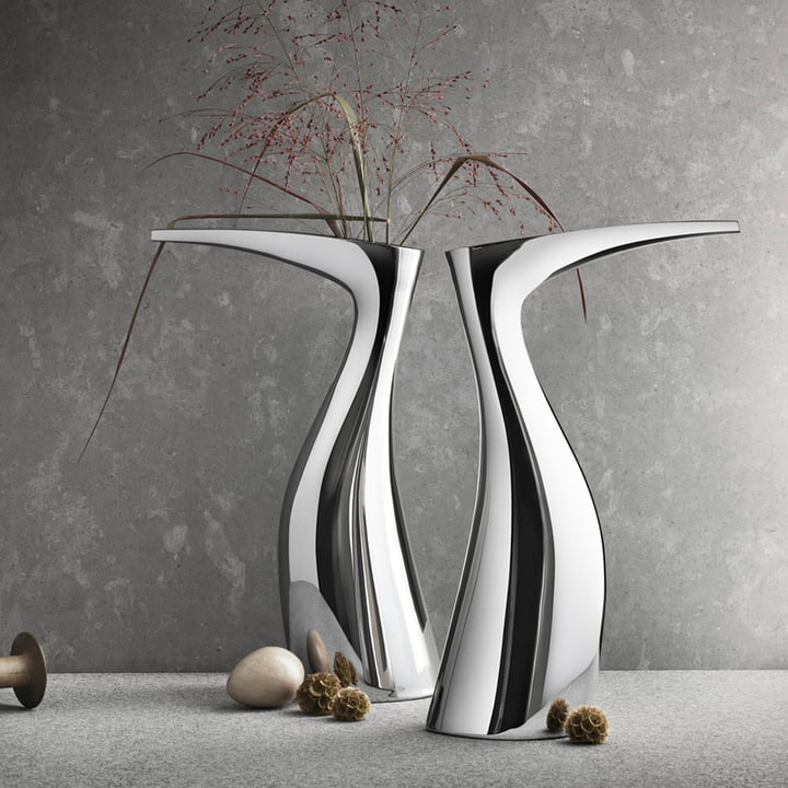 Ibis Vase by Georg Jensen in the design shop