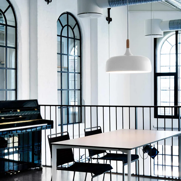 The northernlighting - Acorn Pendant light in white