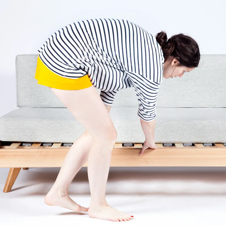 Remix Nightcouch Hallingdal 123 by The Hansen Family in Light Grey