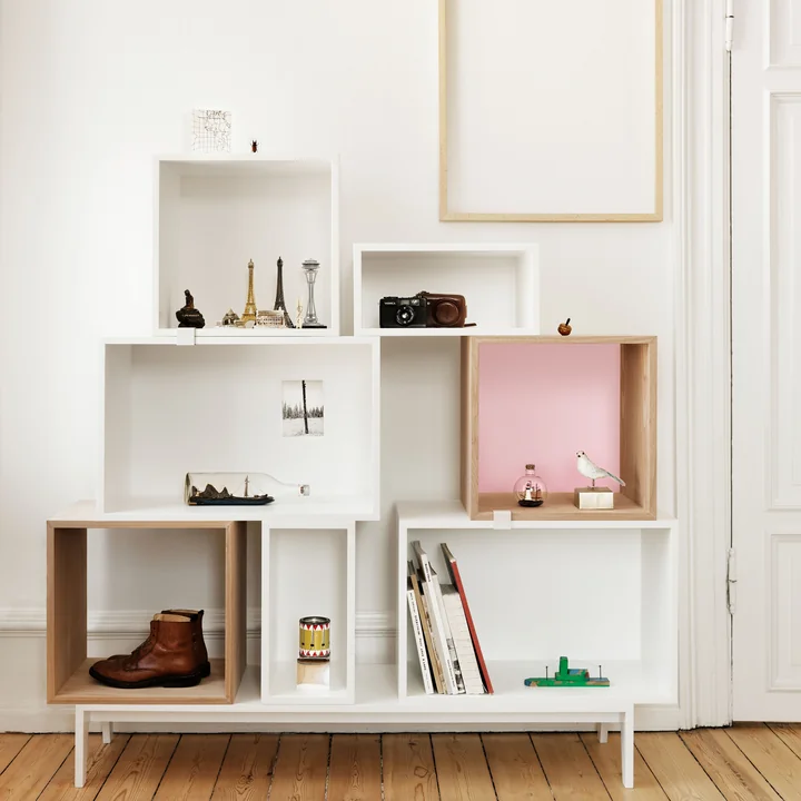 Stacked Shelving system from Muuto