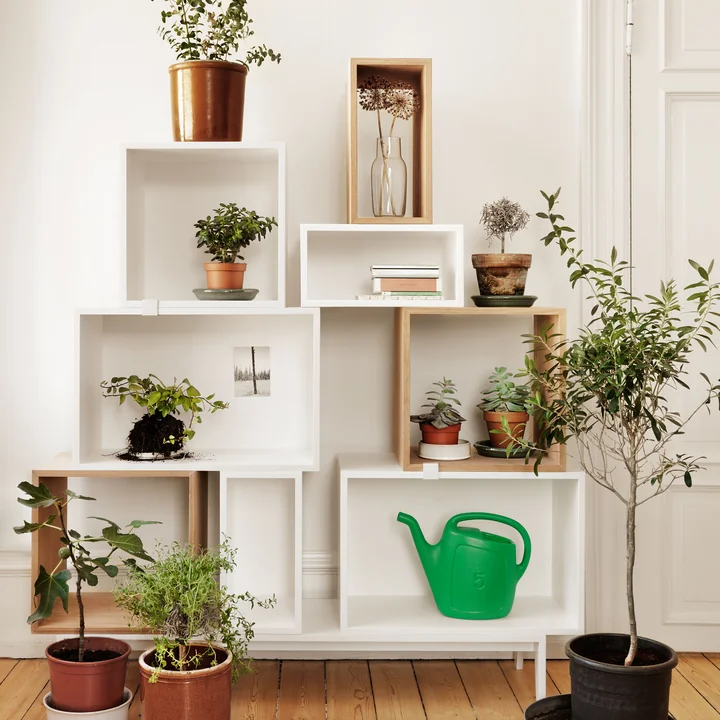 Stacked Shelving system from Muuto
